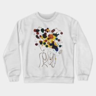 Galaxy Fro Crewneck Sweatshirt